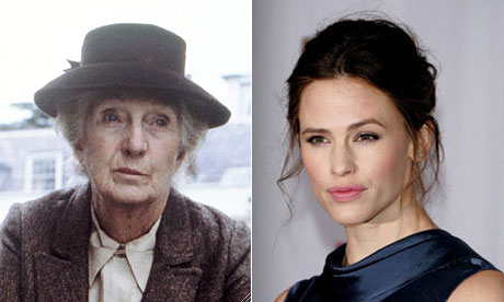 Miss Marple, as played by Joan Hickson, and Jennifer Garner