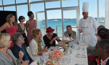 The Cannes jury at the Electrolux Agora Pavilion