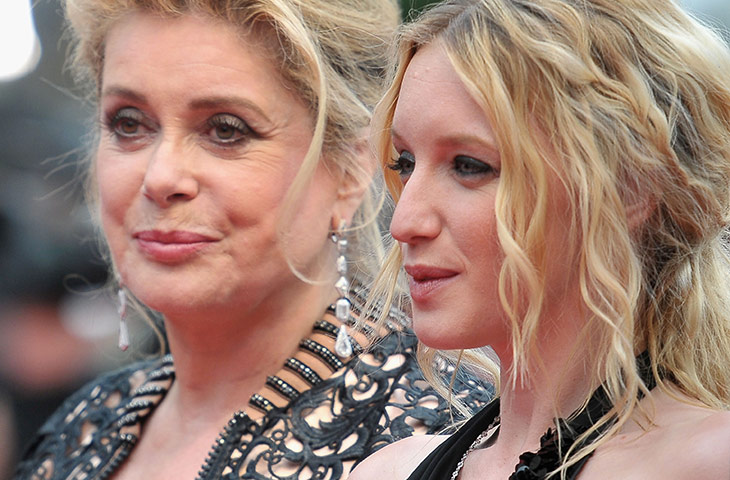 Cannes 2011 ceremony: Catherine Deneuve and Ludivine Sagnier, Cannes 2011
