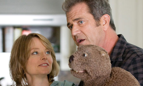 Fur play ... Jodie Foster and Mel Gibson in The Beaver.