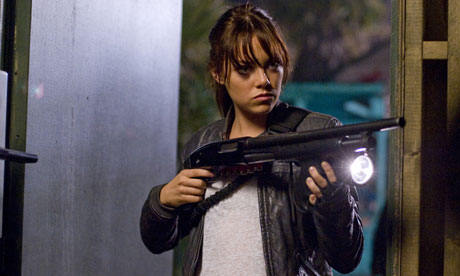 Emma Stone, pictured in Zombieland, has landed the lead in Pride and Prejudice and Zombies.