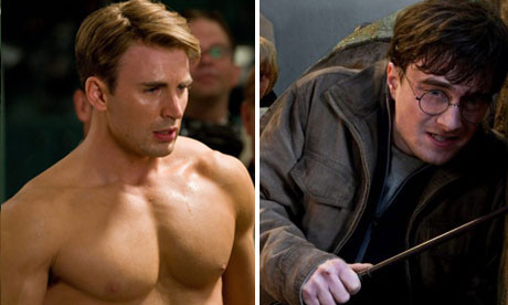 Captain America and Harry Potter