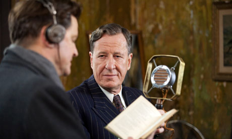 Colin Firth (left) and Geoffrey Rush in The King's Speech