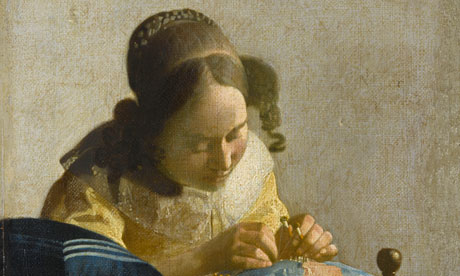 "Obsesivo propósito" ...  Johannes Vermeer La encajera.