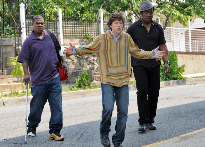 Tracey Morgan and Jesse Eisenberg in Predisposed