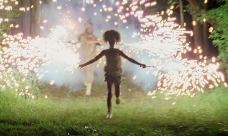 Sparks of brilliance … Quvenzhané Wallis as Hushpuppy in Beasts of the Southern Wild.