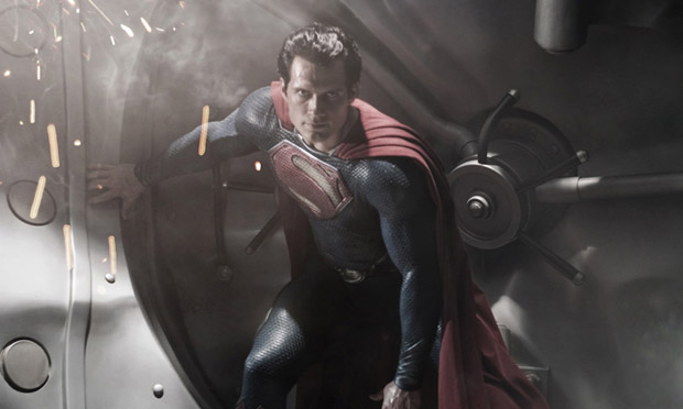 If the cape fits … Henry Cavill as Superman in Man of Steel.