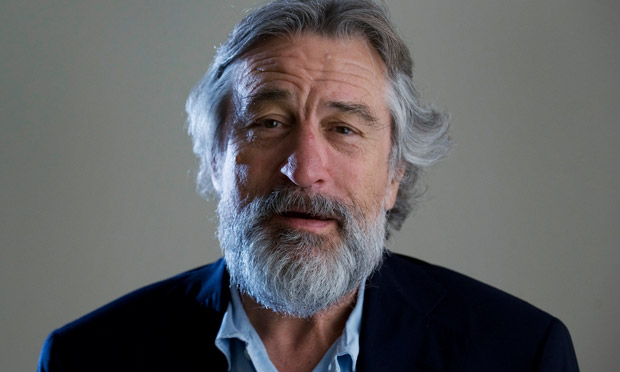 Actor Robert De Niro poses for a photo to promote the film 