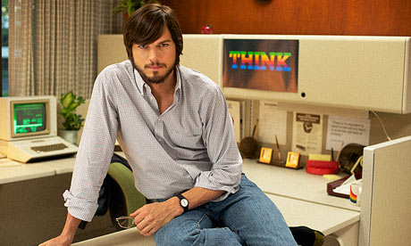 Reboot … Ashton Kutcher as Apple mastermind Steve in a screenshot for jOBS released by Sundance.