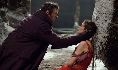 Les Miserables … Hugh Jackman and Anne Hathaway.