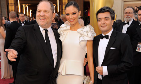 Oscars 2012: Harvey Weinstein, Georgina Chapman, Thomas Langmann