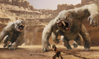 Earthbound … John Carter (Taylor Kitsch) is pursued by white apes in Disney's film