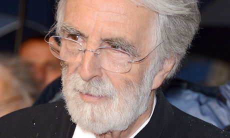 Michael Haneke attends the Amour premiere at the 2012 Cannes film festival.