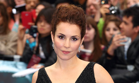 A star is bjorn … Swedish actor Noomi Rapace at the premiere of Prometheus.