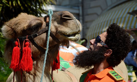 Sacha Baron Cohen promotes The Dictator