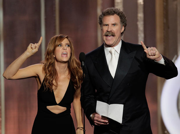 Kristen Wiig and Will Ferrell 