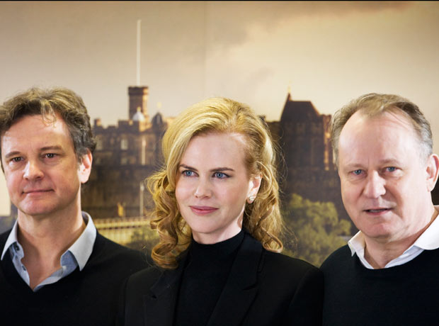 Actors Colin Firth and Nicole Kidman