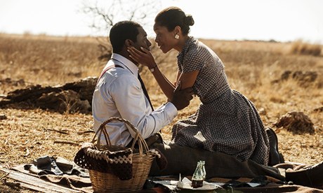 Idris Elba and Naomie Harris in Mandela: Long Walk To Freedom, which will be released in the US on C