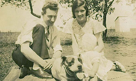 Emma Brockes's grandfather, Jimmy, her grandmother and mother, Pauline