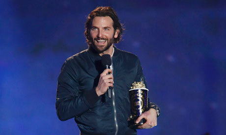 Bradley Cooper on Bradley Cooper Accepts An Award For Silver Linings Playbook At The