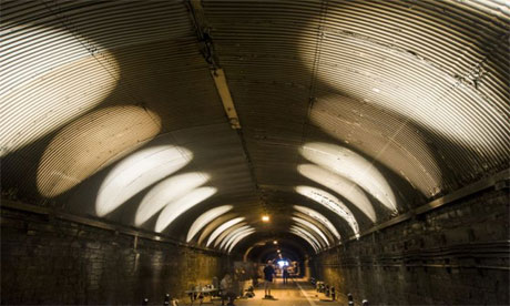 Tunnel of light … artist Rafael Lozano-Hemmer's Voice Tunnel installation opens early August in New 