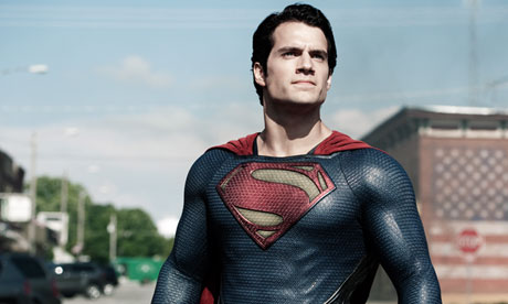 Henry Cavill as Superman in Man of Steel
