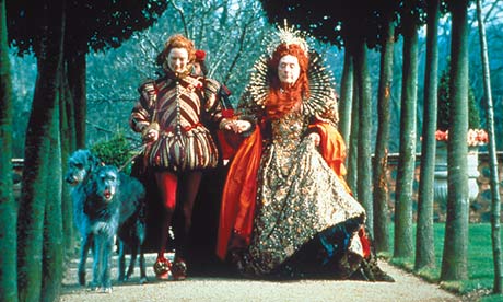 Tilda Swinton and Quentin Crisp in Orlando