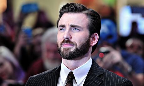 Chris Evans attends the UK premiere of Captain America: The Winter Soldier in London on 20 March.