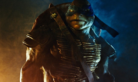 Slice of the action … Leonardo in the forthcoming Teenage Mutant Ninja Turtles film.