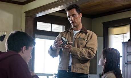 Space and time … Matthew McConaughey in Christopher Nolan's Interstellar.