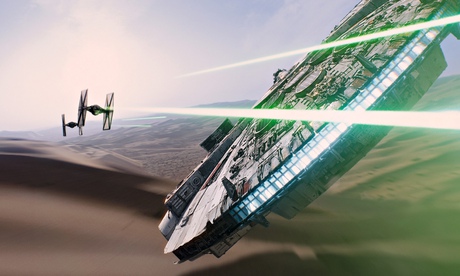 A new hope … a still from the forthcoming film Star Wars: The Force Awakens.