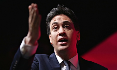 'Stubborn capacity to stay in contention' … Ed Miliband.
