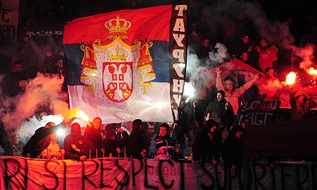 Serbia supporters
