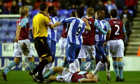 Wigan Athletic v West Ham United