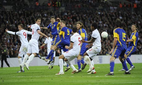 Andriy Shevchenko's goal at Wembley exposed the frailties of the England defence. 