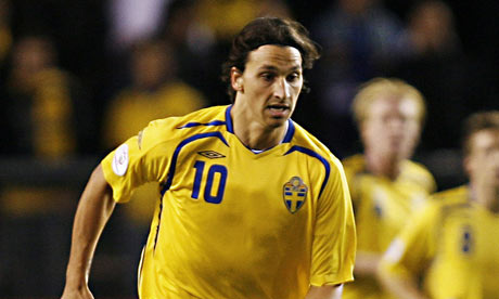 Sweden#39;s Zlatan Ibrahimovic
