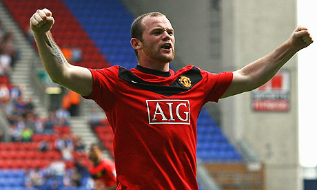 wayne rooney images. Wayne Rooney of Manchester