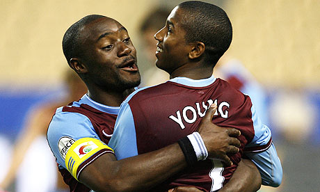 Nigel Reo Coker and Ashley Young