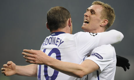 Wayne Rooney, Darren Fletcher, Champions League