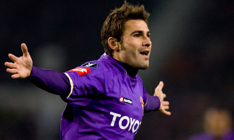 Fiorentina forward Adrian Mutu is set to return from his doping ban to face Catania