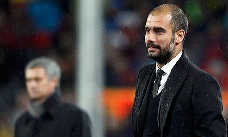 The Barcelona coach, Pep Guardiola, was admitted to hospital on Wednesday 