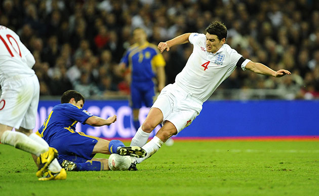 England left-back gallery: Gareth Barry of Manchester City