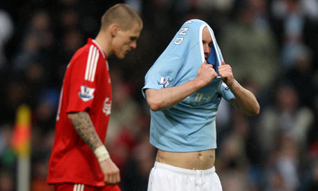 Stephen Ireland and Martin Skrtel A plague on both your houses.