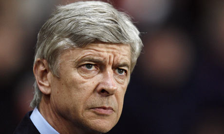 Arsenal's manager Arsene Wenger before their Champions League match against Porto