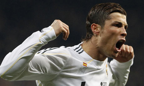 cristiano ronaldo haircut name. Cristiano Ronaldo celebrates