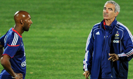 Nicolas Anelka, Raymond Domenech