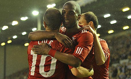 Ryan Babel and Joe Cole