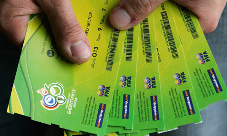 World Cup tickets Claims that World Cup 2006 ticket-holders had their 