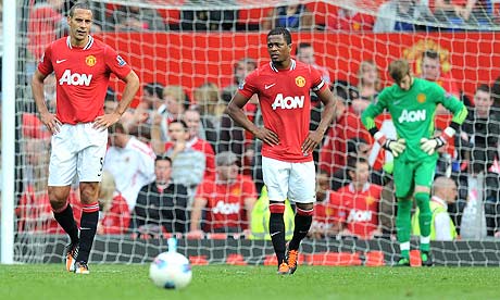 Rio Ferdinand and Patrice Evra