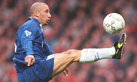 Gianluca Vialli of Chelsea